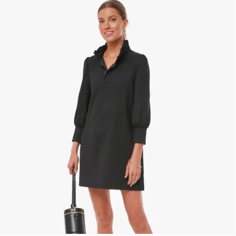 Black Charlotte Terry Dress POMANDER PLACE Tuckernuck